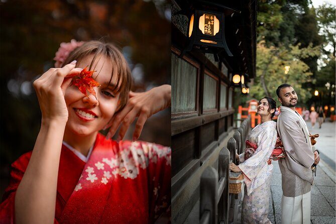 Kyoto Gion, Fushimi Inari, Arashiyama private Photoshoot - Photo delivery: 30 edited images in two days