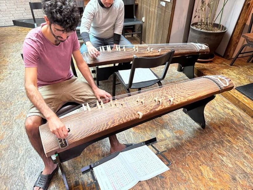 Kyoto: Japanese Koto Musical Instrument Class - What Makes the Teaching Feel Special (Natsuko’s Patience)
