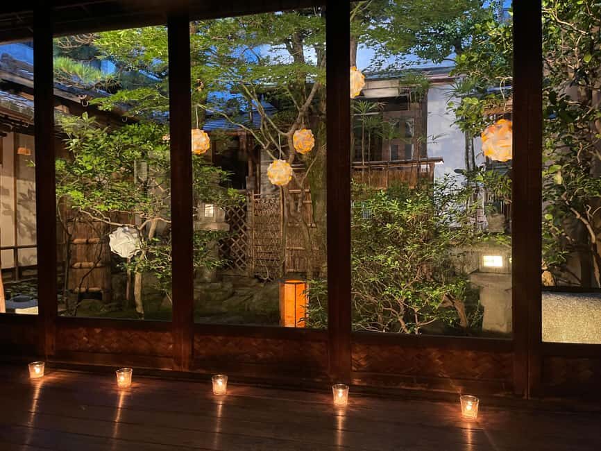 Kyoto: Kaiseki Dinner at a Historical Townhouse - Timing and Duration: A Two-Hour Kyoto Evening That Moves