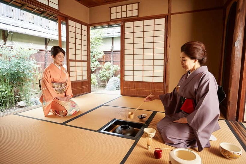 Kyoto: Kimono Tea Ceremony with Matcha and Sweet - Kimono Dressing First: Choose the Look, Then Let the Staff Handle It