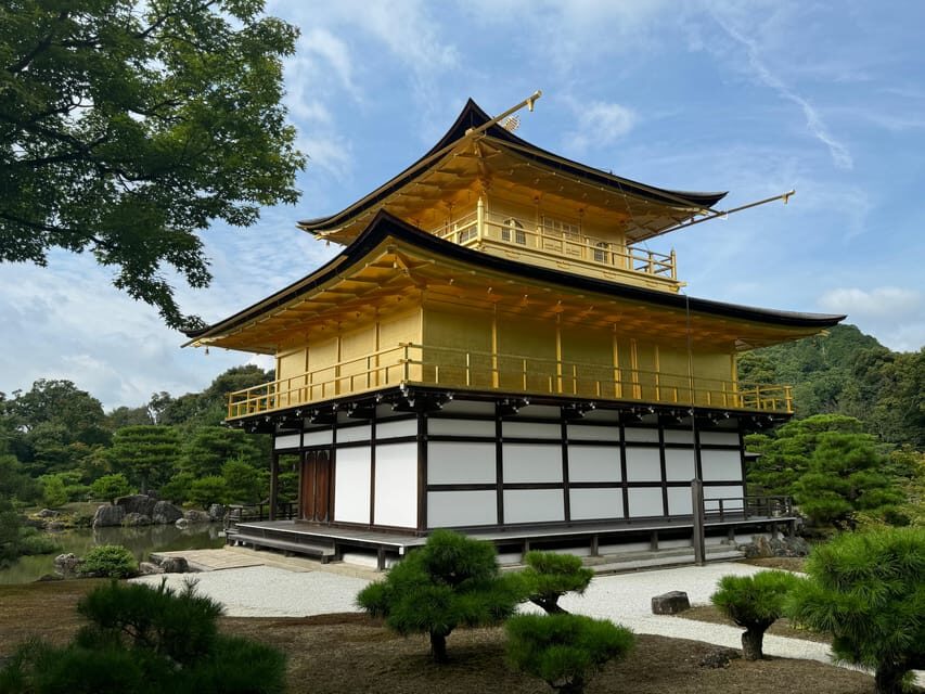 Kyoto: Kinkakuji, Golden Pavilion Guided Tour - Kinkaku-ji: gold leaf, pond reflections, and gardens with a guide’s eye