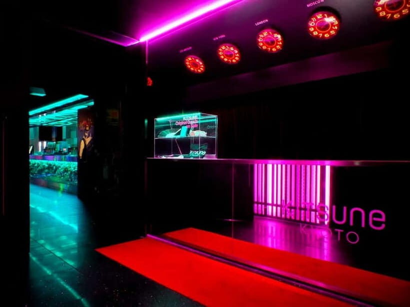 Kyoto: KITSUNE Nightclub Admission Ticket with Drink - SEA Floor and LAND Floor: pick your mood, not just your music