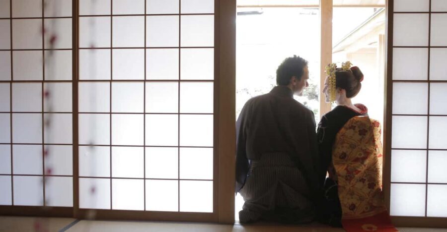 Kyoto kiyomizu Temple : Maiko and Samurai Couple Photoshoot - Photo Rooms That Feel Like Real Sets