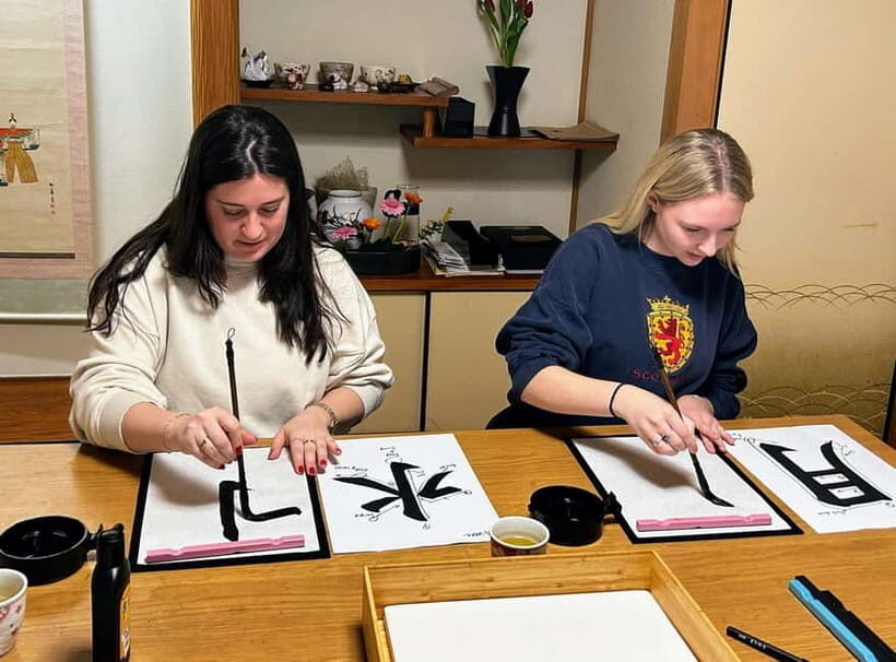 Kyoto: Local Home Visit and Japanese Calligraphy Class - What You Take Home: Your Wasşi Keepsake (with Your Name)