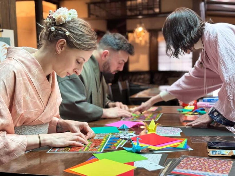 Kyoto: Mindfulness Origami Workshop, Limited 6/8–6/10 - A Calm Hour Beside the Takase River