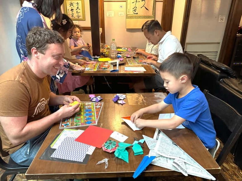 Kyoto: Mindfulness Origami Workshop, Limited 6/8–6/10 - Finding Gojo Paradiso on Kiyamachi Street