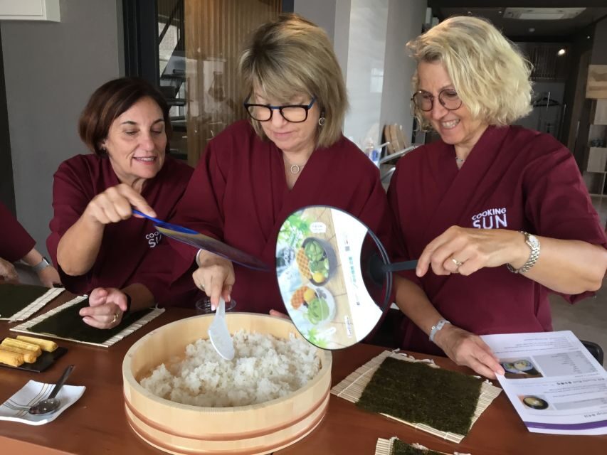 Kyoto: Morning Japanese Bento Cooking Class - What you’ll cook in 3 hours: sushi, tempura, teriyaki chicken, miso soup