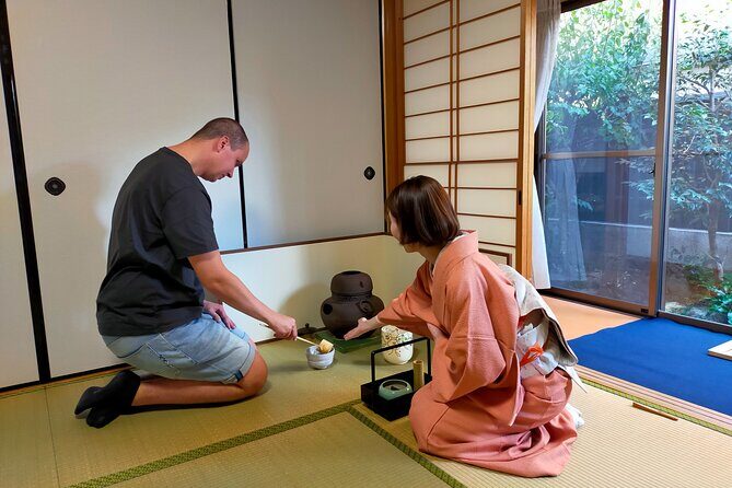 Kyoto near Fushimiinari Wagashi making&Small Group Tea Ceremony - Step 2: Walk into the tea room and learn how etiquette works