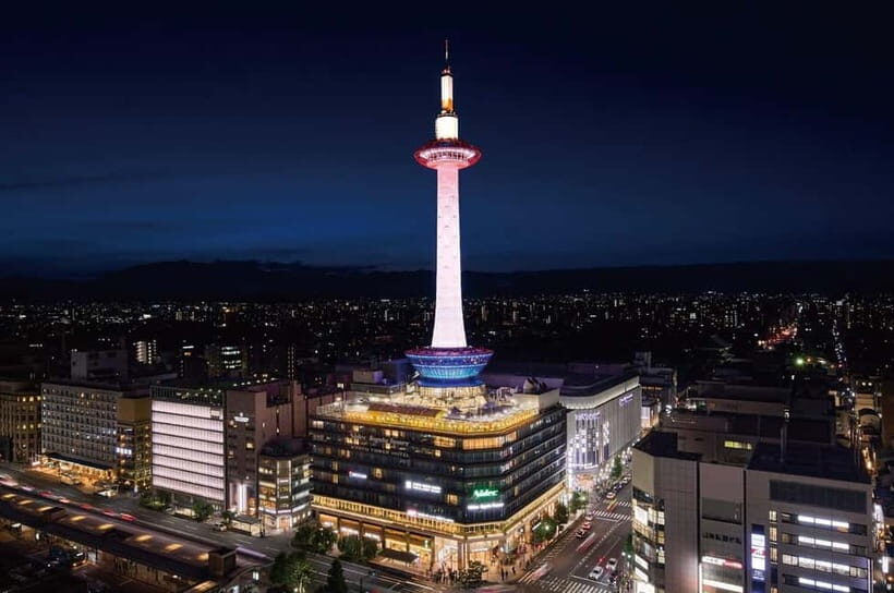 Kyoto: Nidec Kyoto Tower Observation Deck Admission Ticket - Getting There Fast: Kyoto Station Exit to Tower Entrance