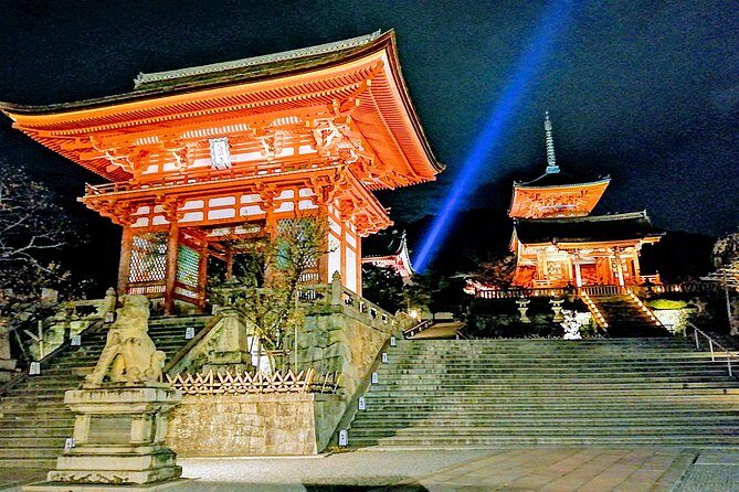 Kyoto night walk tour (Gion district) - Kiyomizu-dera at night: possible illumination, and one cost you should plan for
