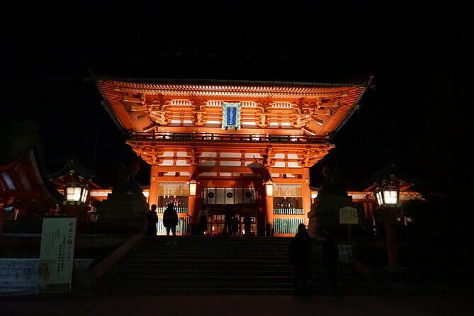 Kyoto Night Walking Guided Tour at Fushimi Inari Shrine - Mobile ticket and what to expect day-of