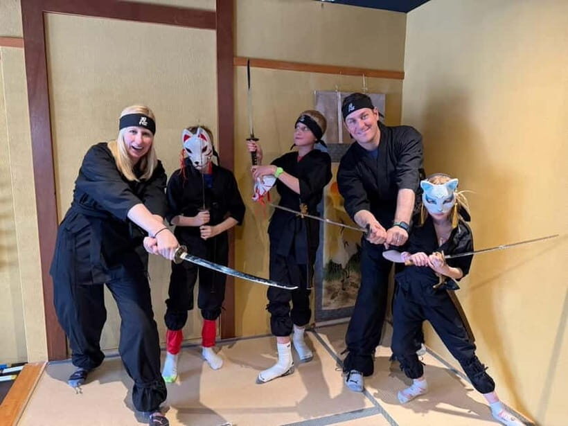 Kyoto: Ninja Experience Cafe Kyoto Gion - Key things to know before you go