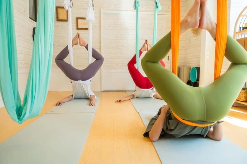 Kyoto: Private Aerial Yoga Class - How a 1-hour private class stays focused (and doesn’t waste your time)