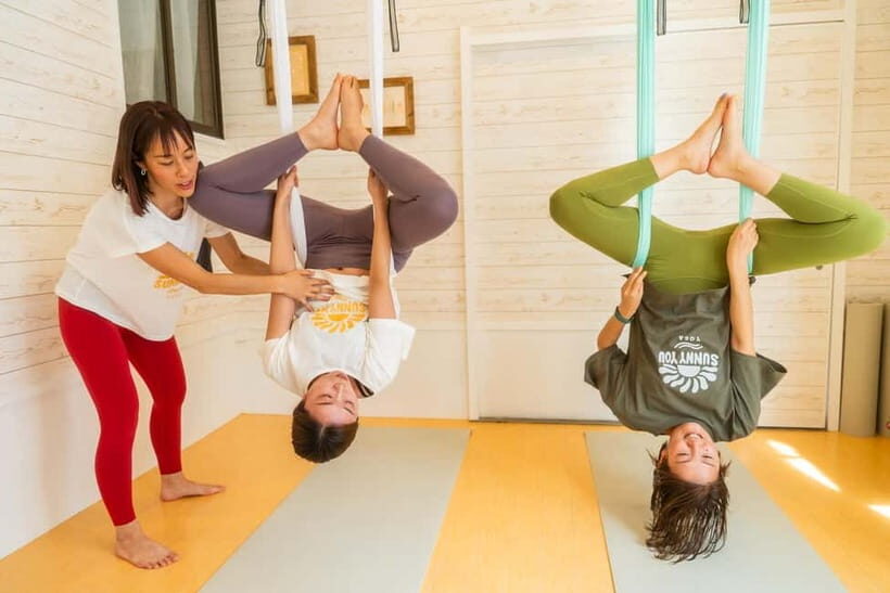 Kyoto: Private Aerial Yoga Class - The $61 price: what you’re really paying for