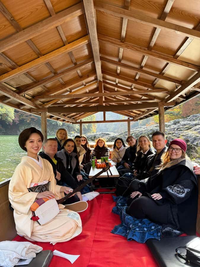 Kyoto: Private Boat Cruise with Shamisen and Games - Live Shamisen on the Water: What You’re Really Getting