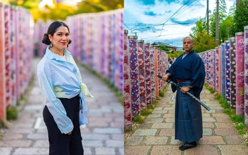 Kyoto: Private Photoshoot Experience in Arashiyama Bamboo - Kimono Forest and the Illuminated Pillars: Color Without the Chaos