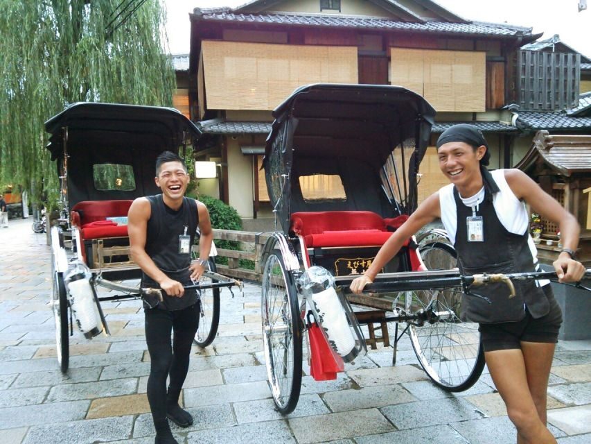 Kyoto: Private Rickshaw Tour of Gion and Higashiyama Area - Comfort, safety, and rules you should actually plan around