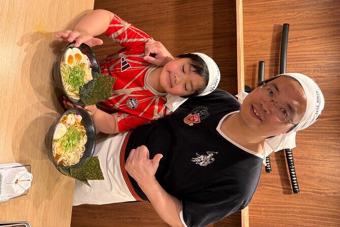 Kyoto Ramen Spoon Painting & Michelin Cooking Class - The food part: you eat your bowl, and it’s not just a snack