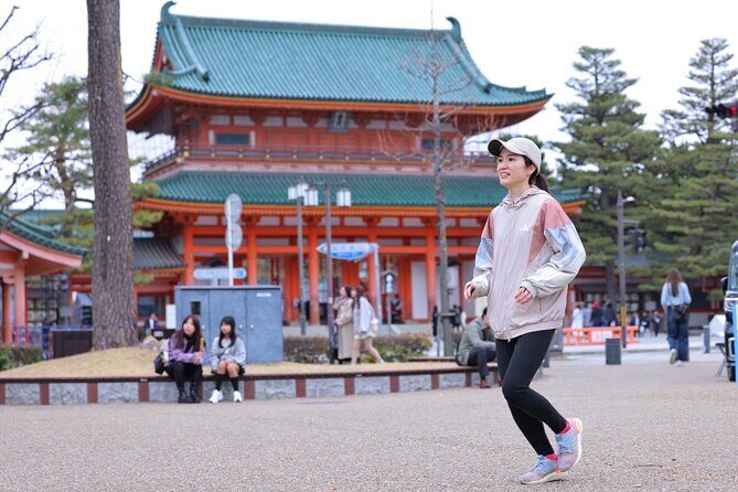 Kyoto Run & Walk Tour with Locals - Your route: Higashi Hongan-ji, Takasegawa, Kamogawa, Heian Shrine, Yasaka Shrine, Hanamikoji