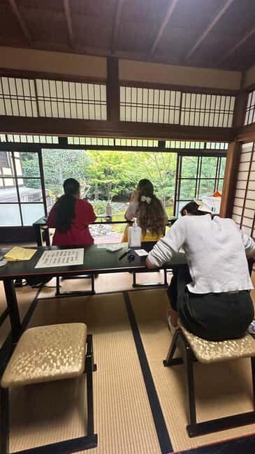 Kyoto: Shakyo & Matcha in Historic Temple Garden - Matcha and seasonal wagashi in the garden
