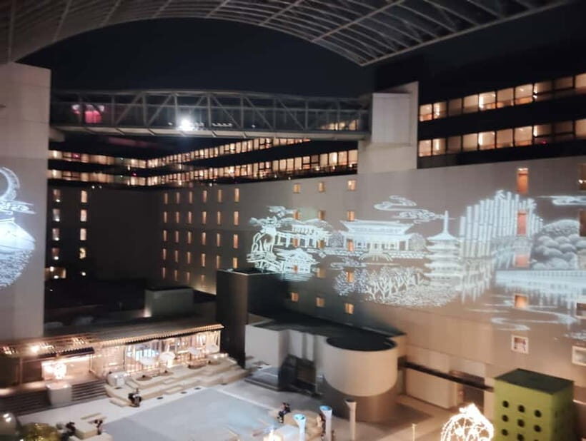 Kyoto: Station and Tower Night Tour with Light Show - How the 90 minutes actually feels on your feet