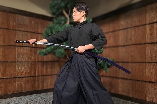 Kyoto Sword Experience - includes Museum Ticket/Ninja Experience - The Sword Fight Moment: Controlled Fun, Not a Free-For-All