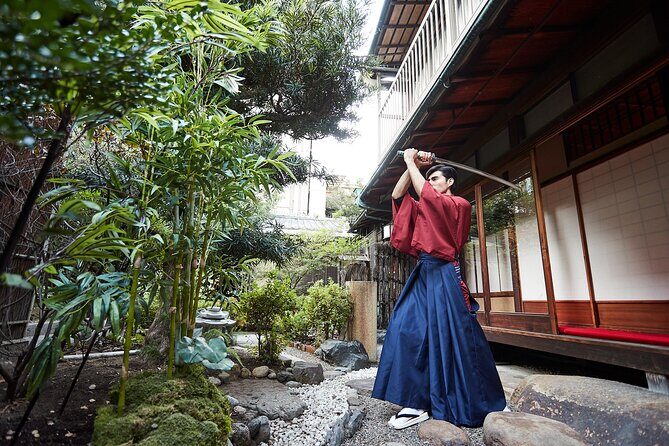Kyoto Sword Experience - includes Museum Ticket/Ninja Experience - Iaido Basics With a Blunt Replica: The Safety-First Twist