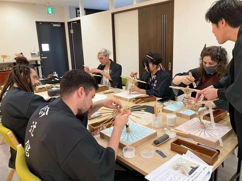 Kyoto: Traditional Mini Umbrella Making Workshop - Key things I’d plan for