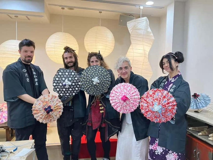 Kyoto: Traditional Mini Umbrella Making Workshop - The First 10 Minutes: Calm Setup and Real Tools, Not Pretend Props