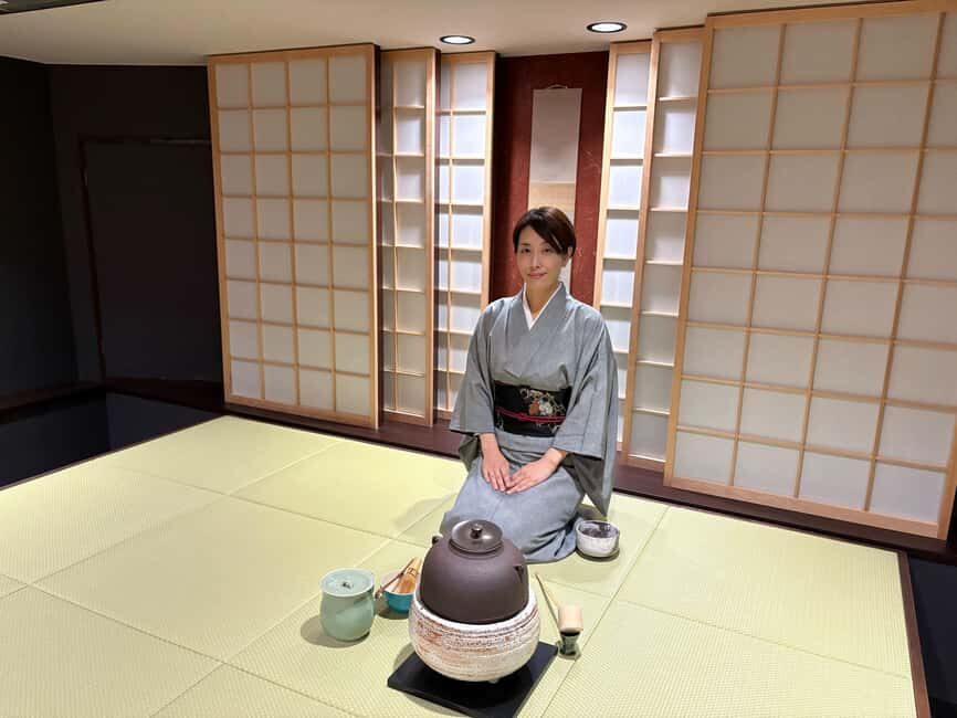 Kyoto: Traditional Tea Ceremony with Matcha & Sweets in Gion - Your hands on matcha: mixing the bowl with guidance