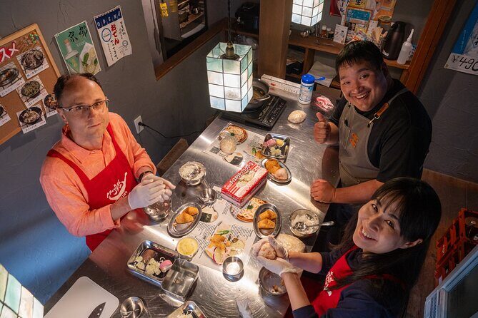 Kyoto Udon and Tempura Cooking Class with Professional Chefs - Entering udon mode: kneading, rolling, and cutting noodles