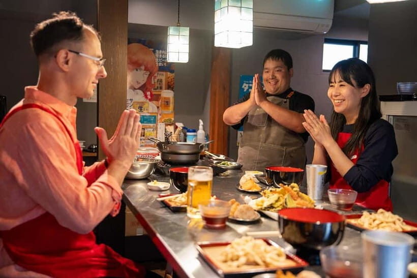 Kyoto Udon & Tempura Cooking Class with Professional Chefs - Inari Sushi: Seasoned Rice and Shaping Practice