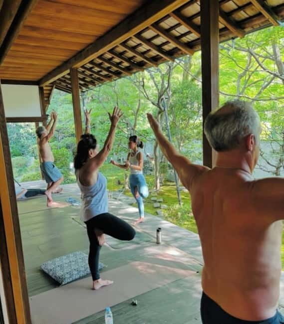 Kyoto: Zen and Yoga Experience at Myoshinji Temple - The Zen Lesson: Learning the Five Key Elements in a Garden Setting