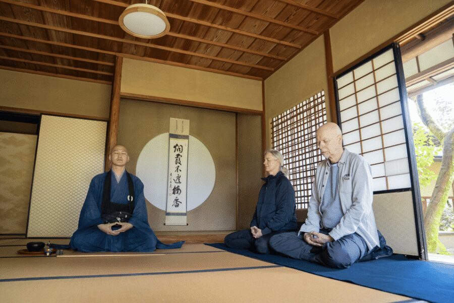 Kyoto: Zen Meditation at a Private Temple with a Monk - Zazen practice: posture, rhythmic breathing, and mental reset