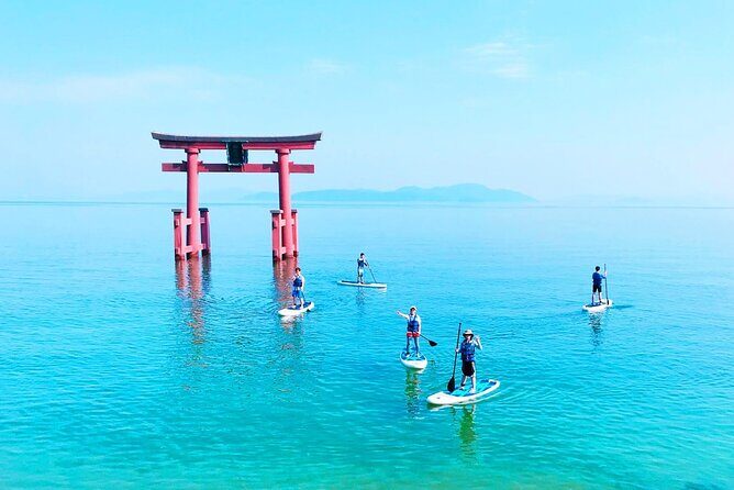 Lake Biwa Tour: Shirahige Shrine, Ukimido ,La Collina Omihachiman - Shirahige Shrine and the Floating Torii: The Morning Wow Moment