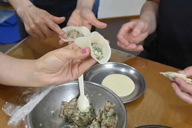 Learn to Make Home Style Tempura Udon and Gyoza - Hand-kneading udon and building flavor with dashi