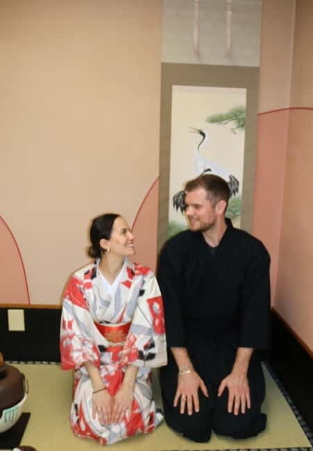 Learn Zen in a class of making Matcha tea near Osaka Castle - Finding Samurai Honor and your first instructions