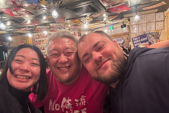 Local Bar Hopping Tour in Sapporo - Meeting points and flow: starting near Sapporo TV Tower