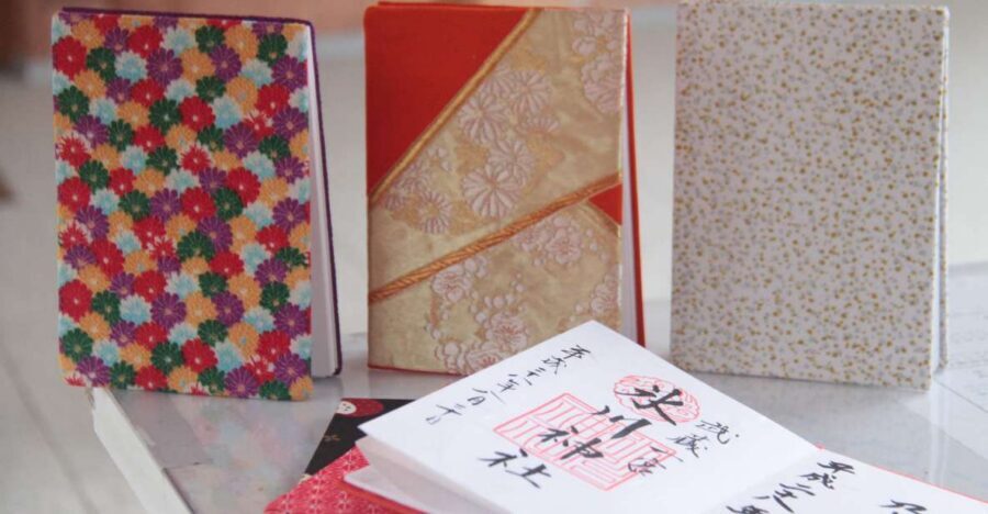 Make a temple stamp book with artist - Key points before you go