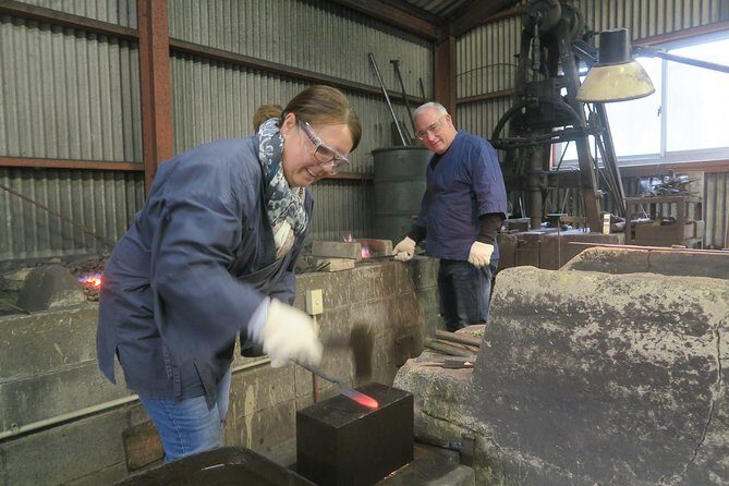 Make your own kitchen knife with a master blacksmith in Shimanto - Stop 2: Workshop Kurogane’s Classroom-and-Forge Setup