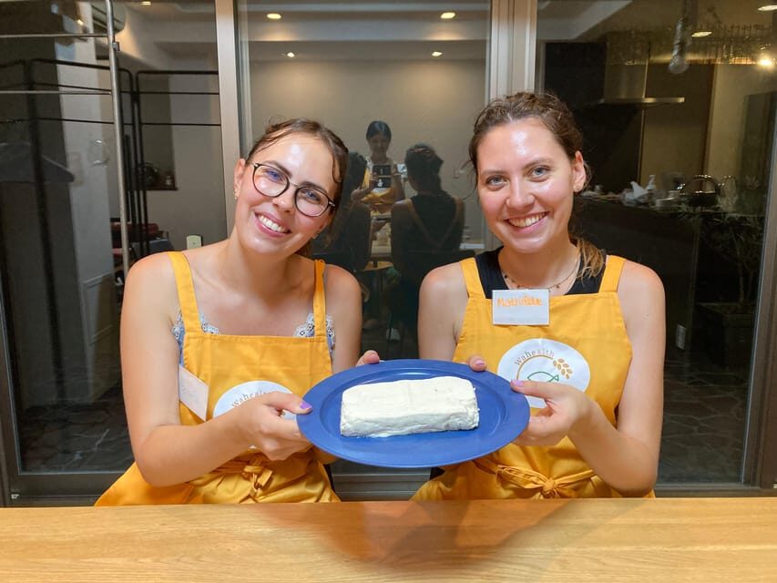 Making Fresh To-fu from soybeans in Kyoto - The small-group classroom: what you learn (and how it helps you eat better in Japan)