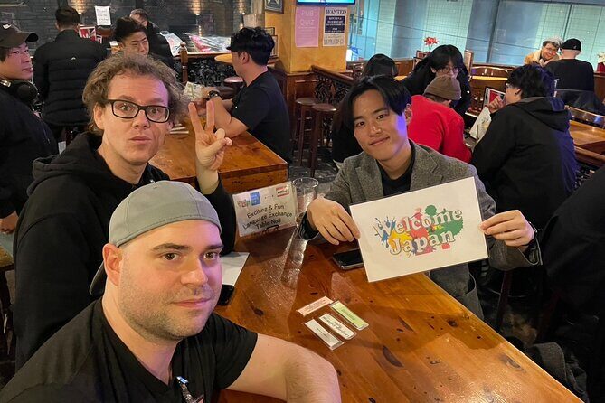 Meet Locals and Japanese Speaking Experience at British Pub Osaka - English + Japanese Balance: Why the 15-Minute Block Helps