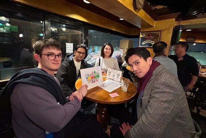 Meet Locals and Japanese Speaking Experience at British Pub Osaka - Small Group Energy: 3–4 People Makes It Work