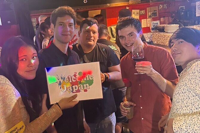 Meet Locals experience Fun Chat Drink Osaka International Party - Meet Locals Plus International Friends (Without Forced Vibes)