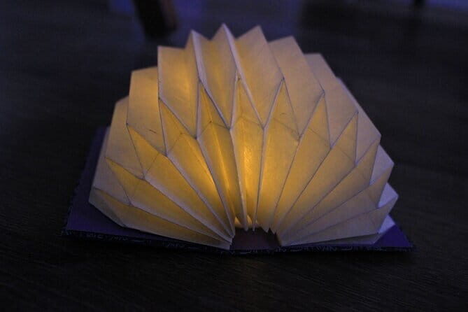 Mini Origami Lamp and Mizuhiki knot Belt Workshop in Ueno - Key points before you book