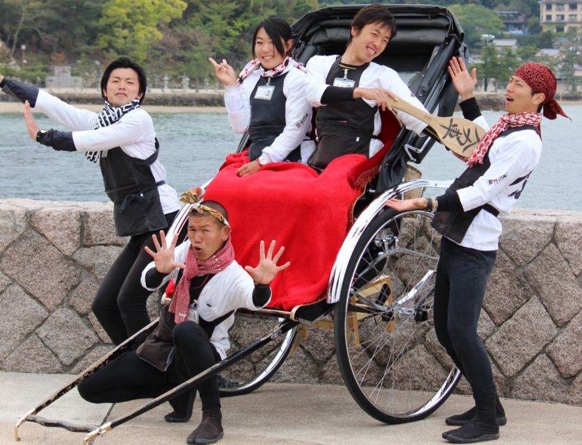 Miyajima: Private Rickshaw Tour to Itsukushima Shrine - Comfort, rules, and who should skip it