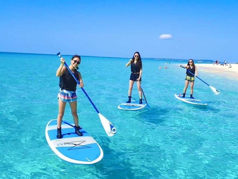 Miyako island: 3 sets! Snorkeling/Limestone Caving/Beach SUP - A Three-Stop Miyako Island Day: SUP, Snorkel, and Pumpkin Cave