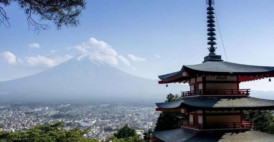 Mount Fuji - Private Tour with English Speaking Chauffeur - Arakura Fuji Sengen Shrine: prayers, views, and cherry blossoms
