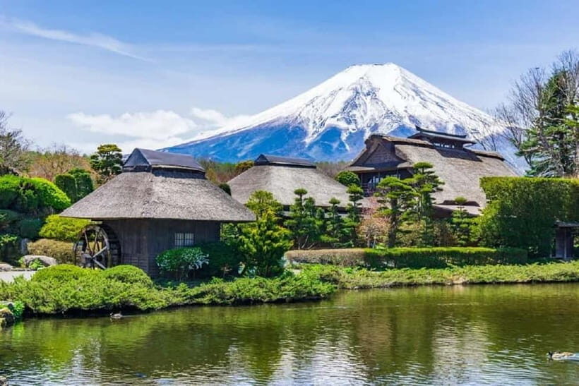 Mt.Fuji Hakone Day Tour With Lake Ashi Cruise, FREE Ropeway - Oshino Hakkai’s Eight Ponds: Where Clear Water Does the Talking