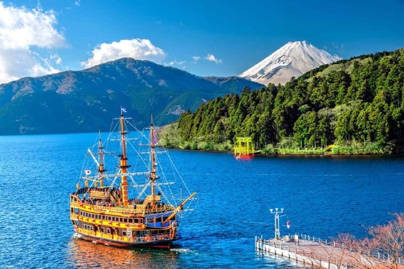 Mt Fuji Hakone/Enoshima Tour:Optional Ropeway/Lake Ashi Boat - Owakudani Volcanic Valley and the Black Eggs That People Actually Eat